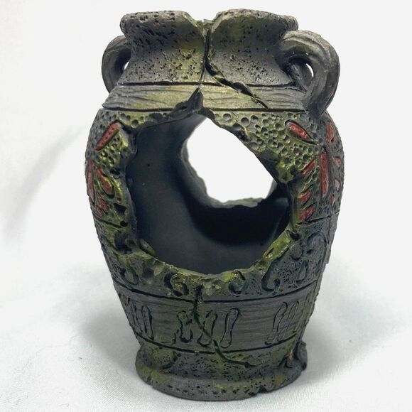 Top Fin Pottery Small 3"T x 2.5" W x 2"L Aquarium Decoration - Picture 1 of 5